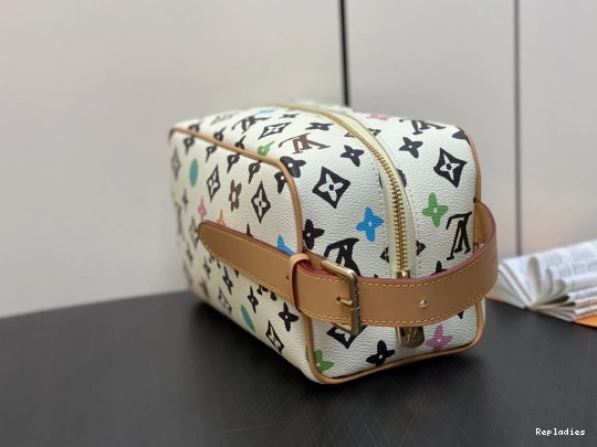 Rep ladies VUITTON LOCKER DOPP KIT bag-23*13*12CM LOUIS 0801